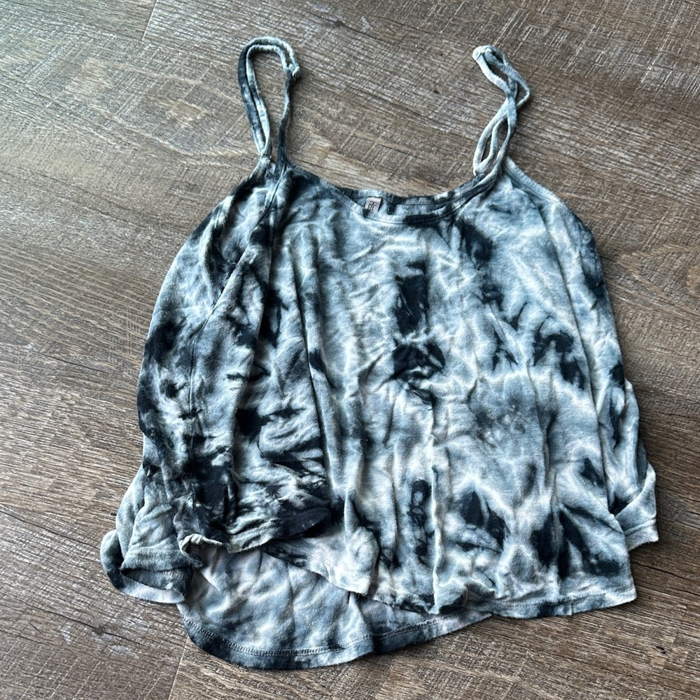 Heart Hips Monochrome Tie-Dye Camisole